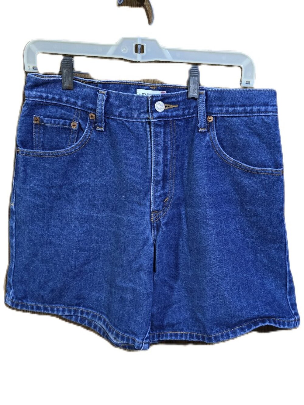 Levi's 550 Blue Denim Shorts Size 10